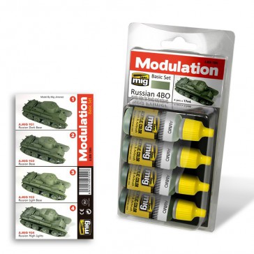 MODULATION SET RUSSIAN 4BO 4 JARS 17 ML