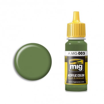 ACRYLIC COLOR RAL 6011 RESEDAGREEN JAR 17ML