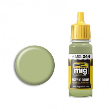 ACRYLIC COLOR DUCK EGG GREEN BS 216 JAR 17ML