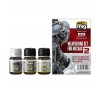 WEATHERING SET FOR MECHAS 3 JARS 35 ML