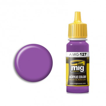 ACRYLIC COLOR PURPLE JAR 17ML