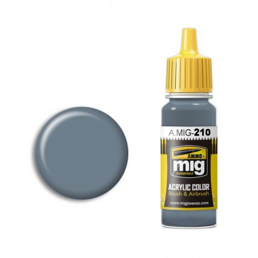 ACRYLIC COLOR FS 35237 BLUE GRAY AMT-11 JAR 17ML