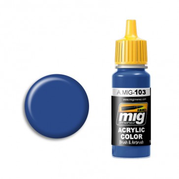 ACRYLIC COLOR MEDIUM BLUE JAR 17ML