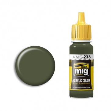 ACRYLIC COLOR RLM 71 DARK GREEN JAR 17ML