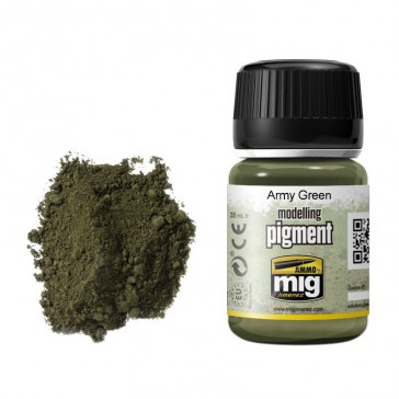 SUPERFINE PIGMENT ARMY GREEN JAR 35 ML