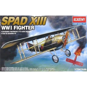 SPAD XIII WW I FIGHTER 1/72