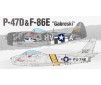 P-47D & F-86E Gabreski LE 1/72