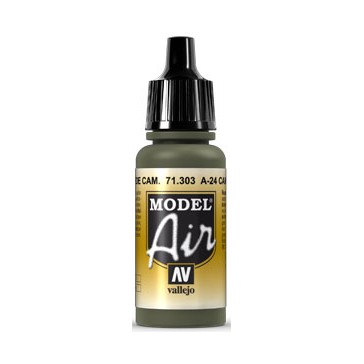 Acrylic paint Model Air (17ml)  - A-24M Cam. Green