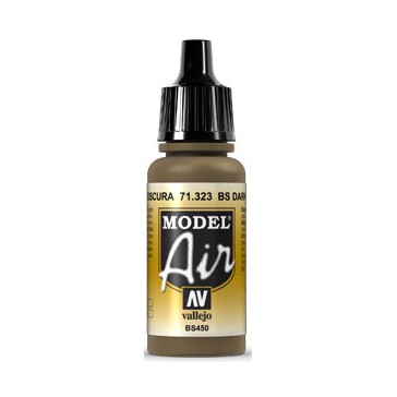 Acrylic paint Model Air (17ml)  - BS Dark Earth