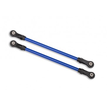 Suspension links, rear upper, blue (2) (5x115mm, powder coated steel)