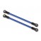 Suspension links, rear lower, blue (2) (5x115mm, powder coated steel)