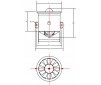 70mm Ducted fan (12-blades) with 2845-KV2750 Motor