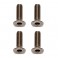 DISC.. TI SCREWS 3 X 10MM FHCS (4) TITANIUM