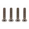 DISC.. TI SCREWS 3 X 16MM FHCS (4) TITANIUM