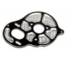 FACTORY TEAM FRONT MOTOR PLATE - BLACK (3 GEAR)