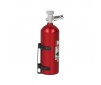 NOS aluminum bottle - Red