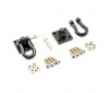 METAL BUMPER SHACKLES & MOUNTING BRACKET x2 (m2x6mm)