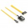 3-PIECE PAINTED HAND TOOLS SHOVEL/AXE/PRY BAR