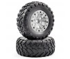 1:10 SC SABRE TYRE ON BEADLOCK WHEELS (12MM)