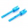 TAMIYA TT02 ALUMINIUM FRONT/REAR PROP SHAFTS (2)