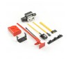 SCALE 6-PIECE TOOL SET RED/YELLOW PAINTED