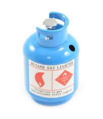 SCALE PAINTED ALLOY GAS BOTTLE BLUE