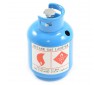 SCALE PAINTED ALLOY GAS BOTTLE BLUE