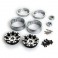 DISC.. 1.9 AR05 5 LUG ALUMINIUM BEADLOCK WHEELS (2)