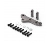 GA60 ALUMINUM AXLE SERVO MOUNT (TITANIUM GRAY)