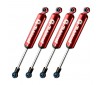 G-TRANSITION SHOCK RED 90MM (4) FOR 1/8 CRAWLER