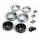 DISC.. 1.9 AR08 5 LUG ALUMINIUM BEADLOCK WHEELS (2)