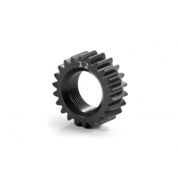 XCA ALU PINION GEAR 22T (2ND) - 7075 T6 - HARD COATED - LAR