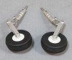 70mm YAK 130 Red - Main Landing Gear Set - For V2 (upd 07-2018)