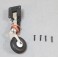 70mm YAK 130 Red - Front Landing Gear System - For V2 (upd 07-2018)