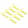 FLUORESCENT YELLOW SM CLIPS