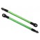 DISC.. Push rods, aluminum (green-anodized) (2) (assembled with rod e