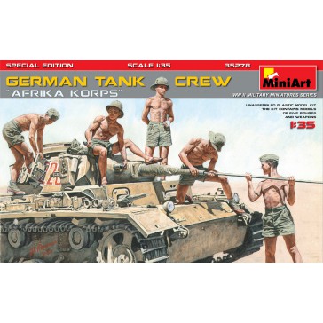 German Tank Crew (Afrika Korps) 1/35