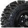 DISC.. Pneus Monster 1/10 BXR.MT premontés sur jantes noires