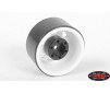 Stamped Steel 1.0 Stock Beadlock Wheels (White)