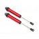 Shocks, GTR, 160mm, aluminum (red-anodized) (fully assembled w/o spri