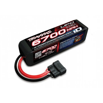 Power Cell LiPo 6700mAh 14.8V 4S 25C , ID