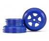 Wheels, SCT blue, beadlock stye, dual profile (1.8' inner, 1