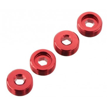 AR330196 Nut Front Hub Aluminum Red (4)