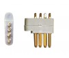 4-pin servo plug 5 pcs. (MPX)