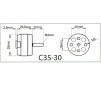 ROXXY BL Outrunner C35-30-800kV