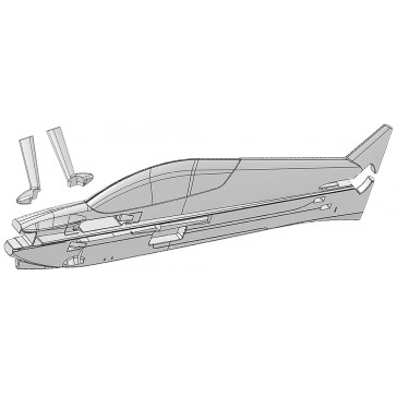 Fuselage et carrenage de roues ParkMaster PRO