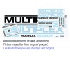 set auto-collants Logo MPX