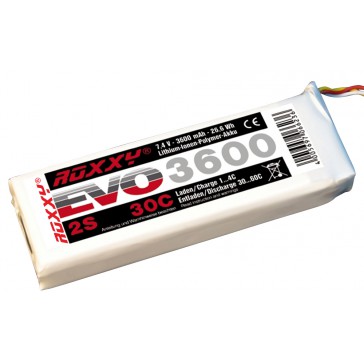 Accu LiPo ROXXY Evo 2-3600 30C