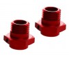 AR310484 Wheel Hex Alumn 17mm/16.5mm Red (2)