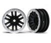 Wheels, TRX-4 1.9 (satin beadlock) (2)